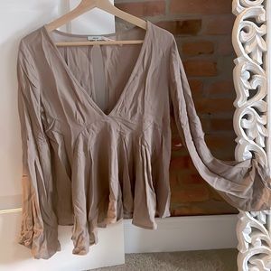 Urban outfitters kimchi blue flowy shirt